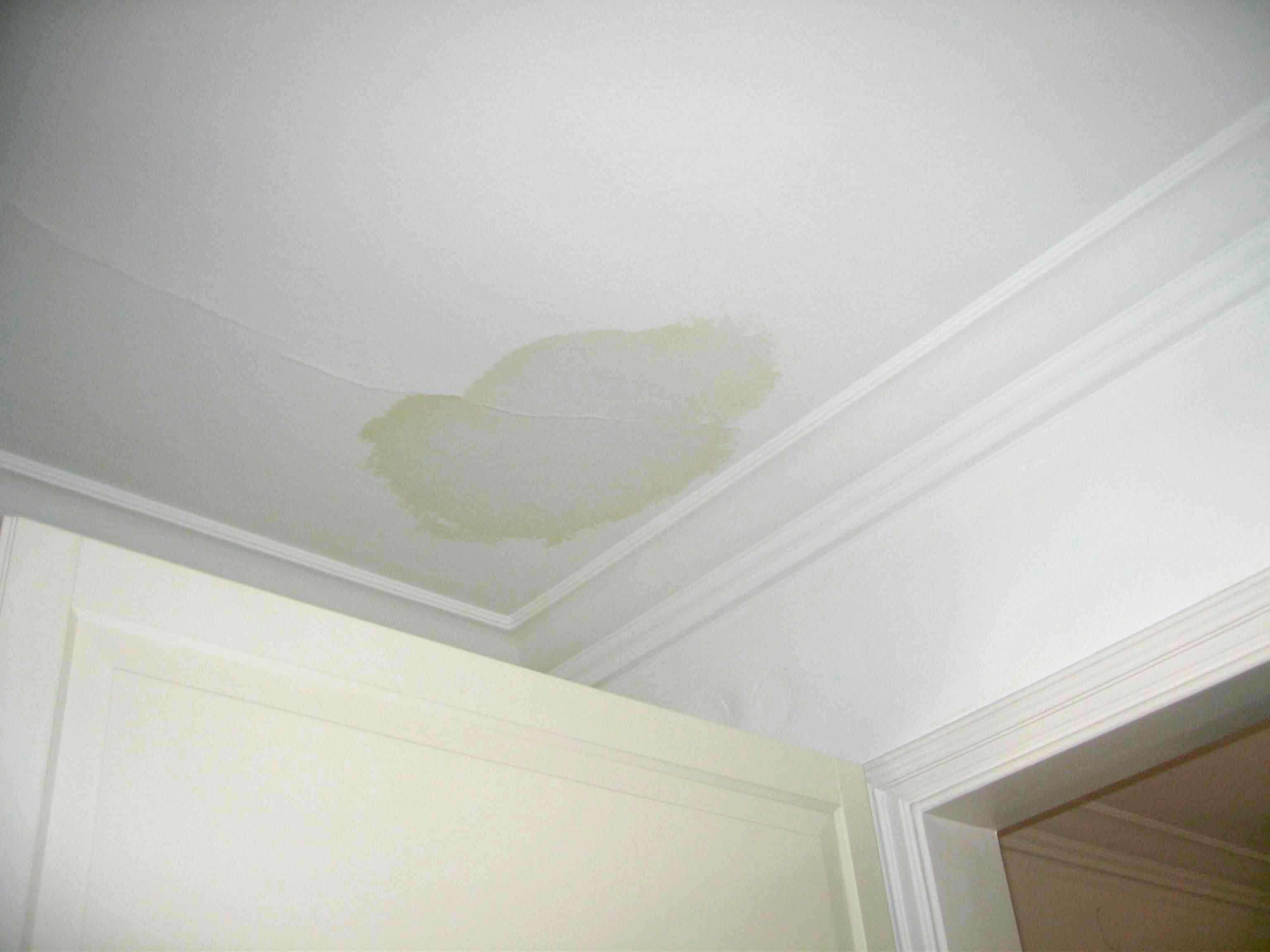 living room ac leak